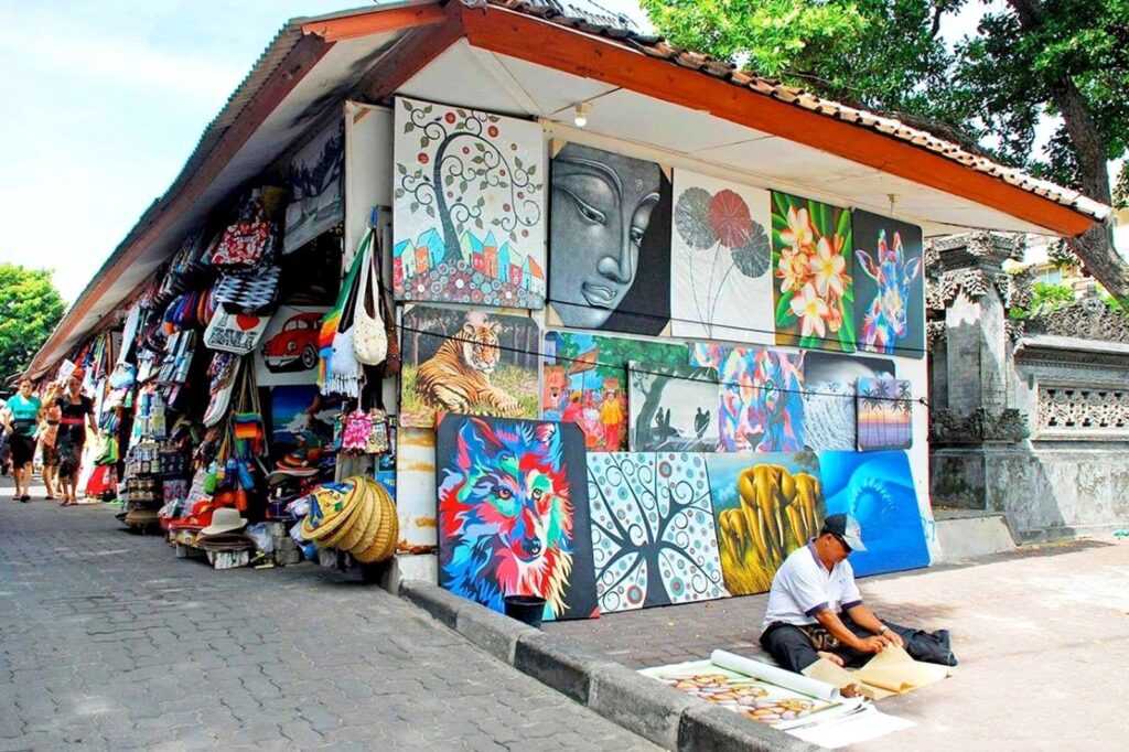 Cash Out Crypto Around Kuta Art Market