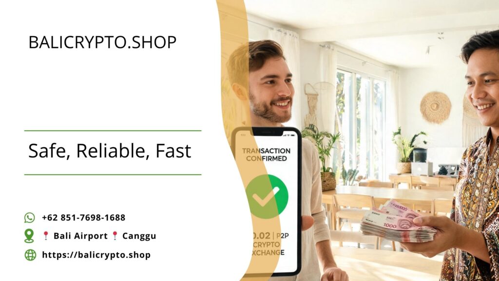 Crypto to IDR in Bali Without Bank Account Guide (2026) Crypto to IDR in Bali Without Bank Account Guide (2026)