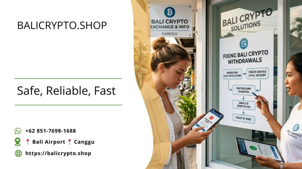 Why Crypto Withdrawal in Bali Can Be Difficult (And Fix) Why Crypto Withdrawal in Bali Can Be Difficult (And Fix)