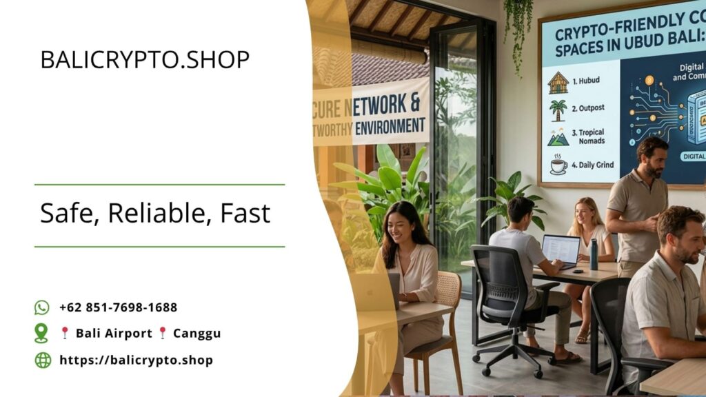 Crypto-Friendly Coworking Spaces in Ubud Bali: Top Picks