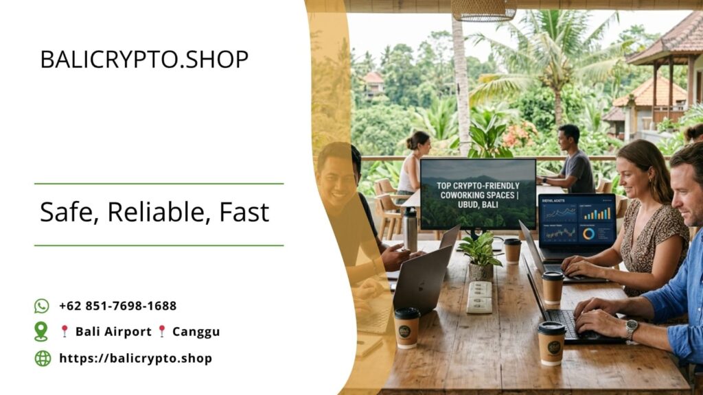 Crypto-Friendly Coworking Spaces in Ubud Bali: Top Picks