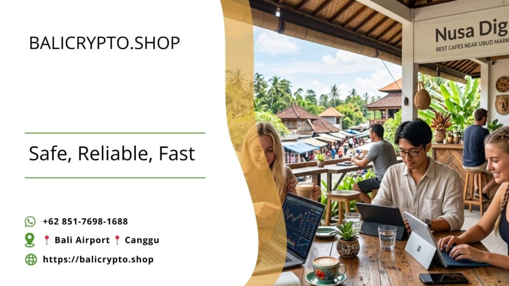 Best Cafes Near Ubud Market Bali for Crypto Workers