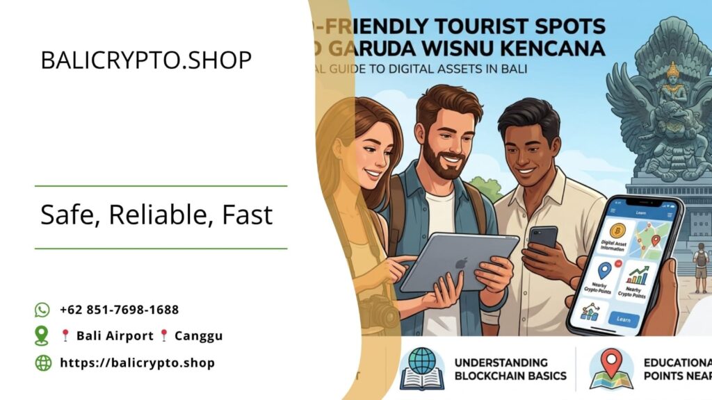 Crypto-Friendly Tourist Spots Around Garuda Wisnu Kencana Bali
