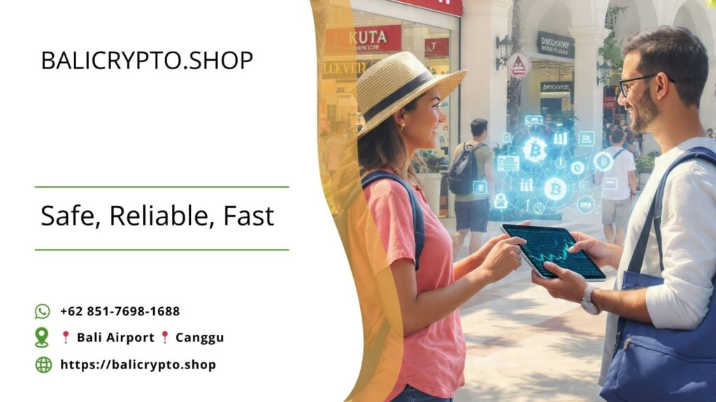 Crypto Guide Around Discovery Shoppi Complex in Kuta
