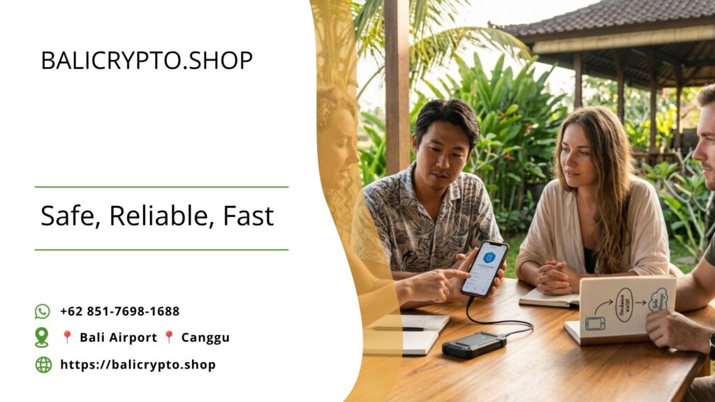 How Expats Around Bali Store Crypto Safely While Traveling