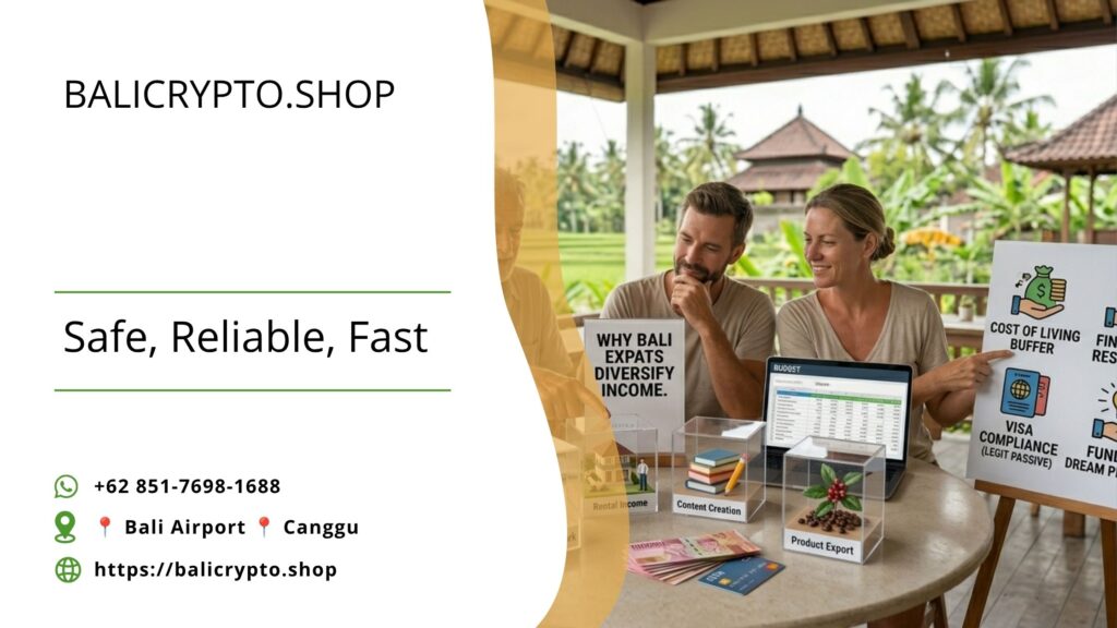 Why Some Expats Around Bali Choose Multiple Income Sources