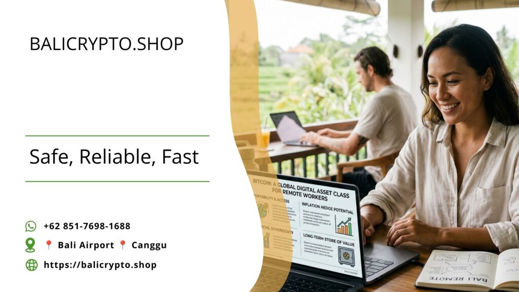 Why Bitcoin Appeals to Remote Workers Near Bali