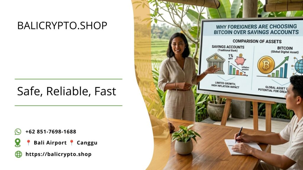 Why Foreigners Around Bali Are Choosing Bitcoin Over Savings Accounts Why Foreigners Around Bali Are Choosing Bitcoin Over Savings Accounts