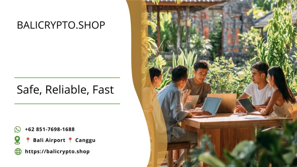 Cash out USDT near Bali Reptile Park Guide